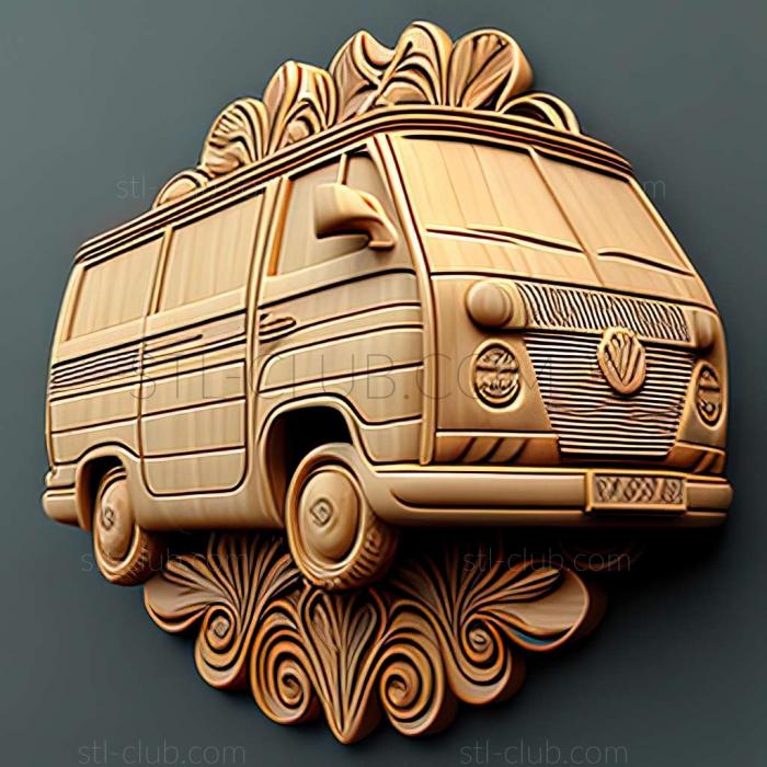 3D мадэль Volkswagen Caddy (STL)